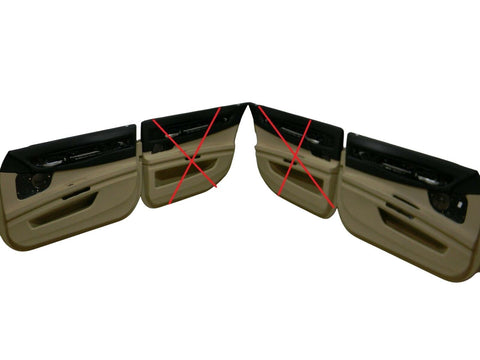 BMW 7 SERIES Rear door card panel trim OEM DD87524