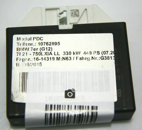 BMW 7 SERIES Parking PDC control unit/module OEM 66206805328