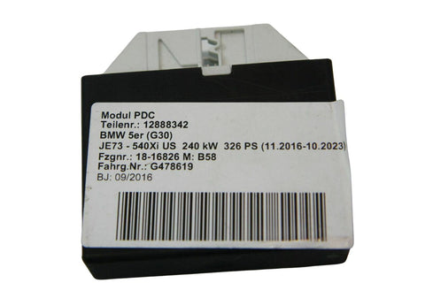 BMW 5 SERIES Parking PDC control unit/module OEM 66206841653