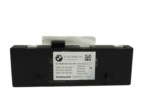 BMW 5 SERIES Tailgate/trunk control unit/module OEM 7478657