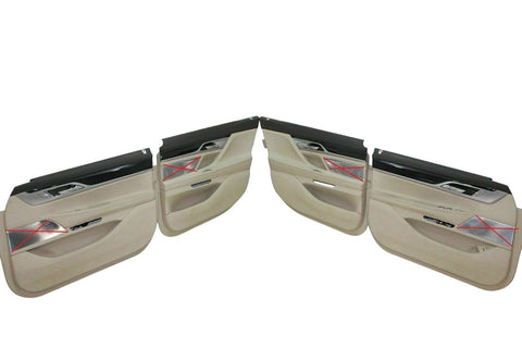 BMW 7 SERIES Rear door card panel trim OEM 51417455063