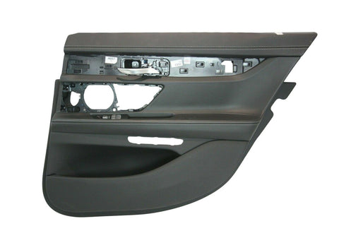 BMW 7 SERIES Rear door card panel trim OEM 51427448320