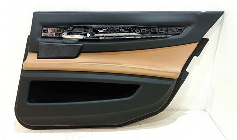BMW 7 SERIES Rear door card panel trim OEM 51429161904