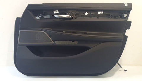 BMW 7 SERIES Front door card panel trim OEM 51417448518