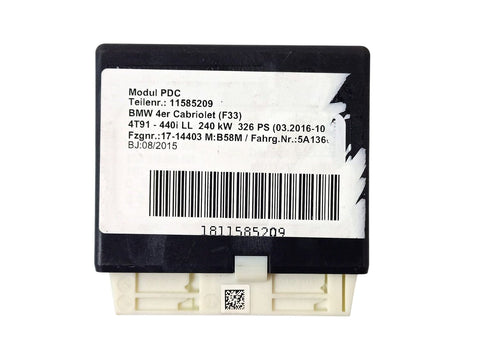 BMW 4 SERIES Parking PDC control unit/module OEM 6871241