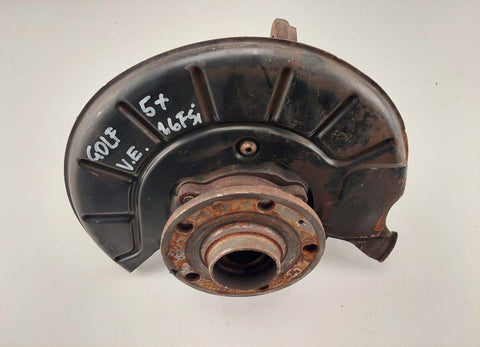 Wheel bearing housing — front left — VW GOLF PLUS (5M1, 521) (2005-2013) — 1K0407255M